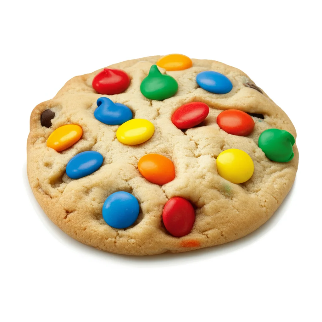 Reduced Fat Whole Grain Candy Cookie