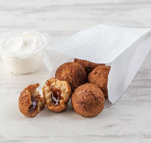French Toast Maple Filled Donut Hole
