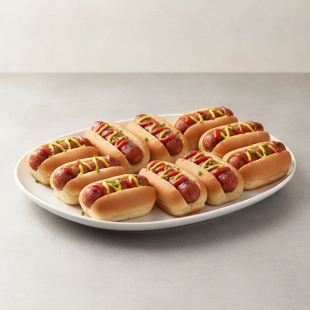 Mini 3" All Beef Hot Dogs