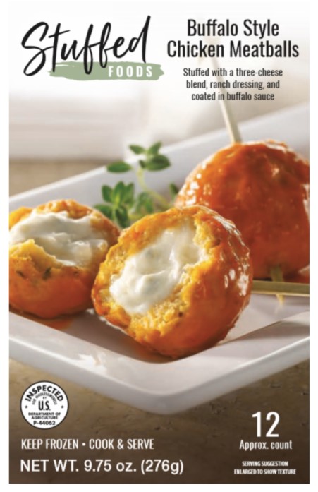 Buffalo Chicken Meatballs