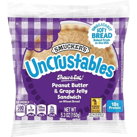 Whole Wheat Pb&j Uncrustable