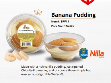 Iw Banana Pudding Cup