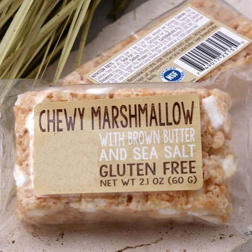 Individually Wrapped Gluten Free Chewy Marshmallow Bars