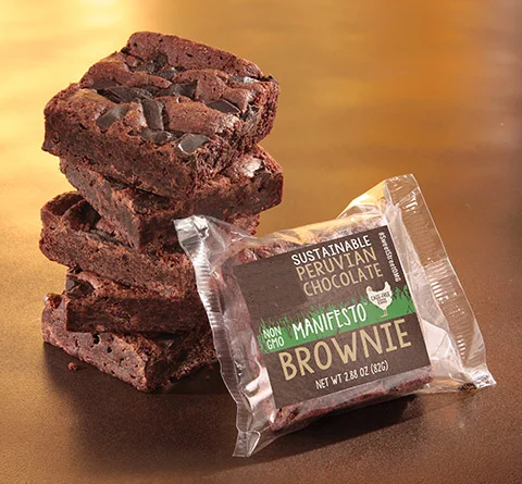 Individually Wrapped Peruvian Brownie