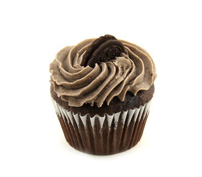 Individually Wrapped Cookies And Cream Cupcake