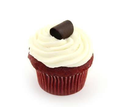 Individually Wrapped Red Velvet Cupcake