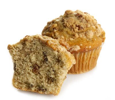 Individually Wrapped Banana Nut Muffin