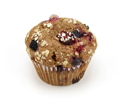 Individually Wrapped Berry Bran Muffin