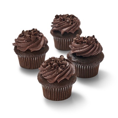 3oz Triple Chocolate Cupcake