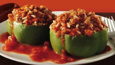 Stuffed Peppers In Sauce