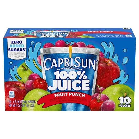 Capri Sun Fruit Punch