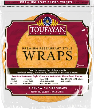 Tomato Basil Tortilla Wrap