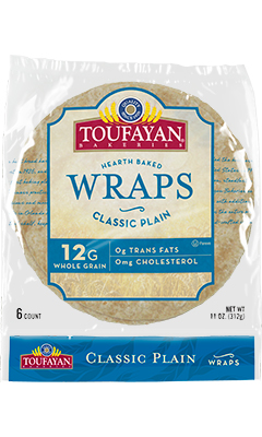 White Flour Tortilla Wrap