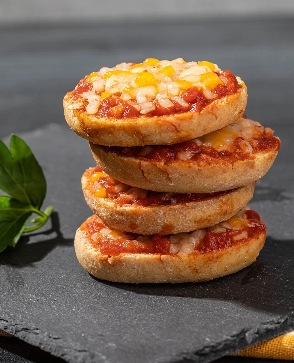 Mini Mozzarella Cheese Pizza Bagel