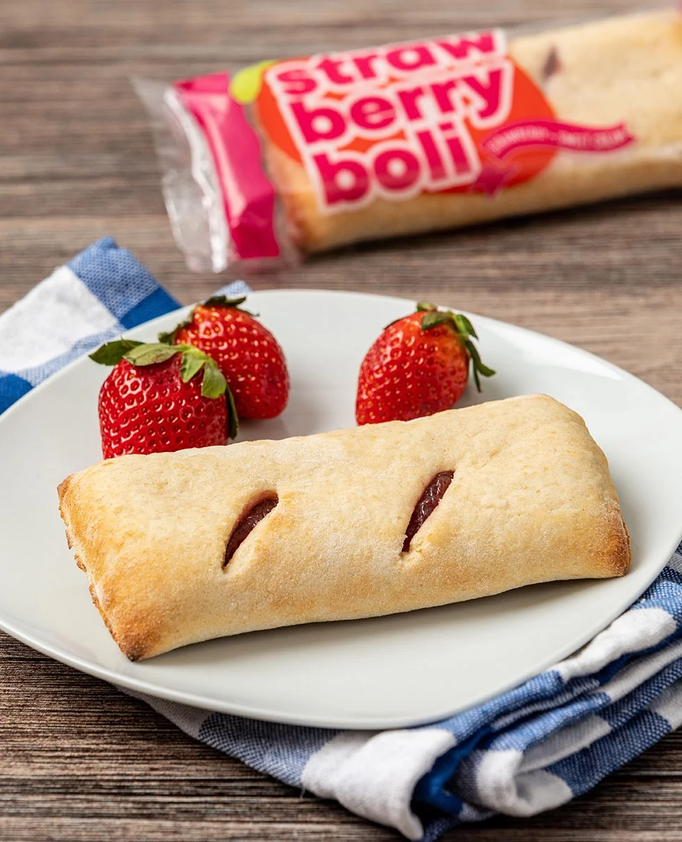Individually Wrapped Whole Grain Strawberryboli