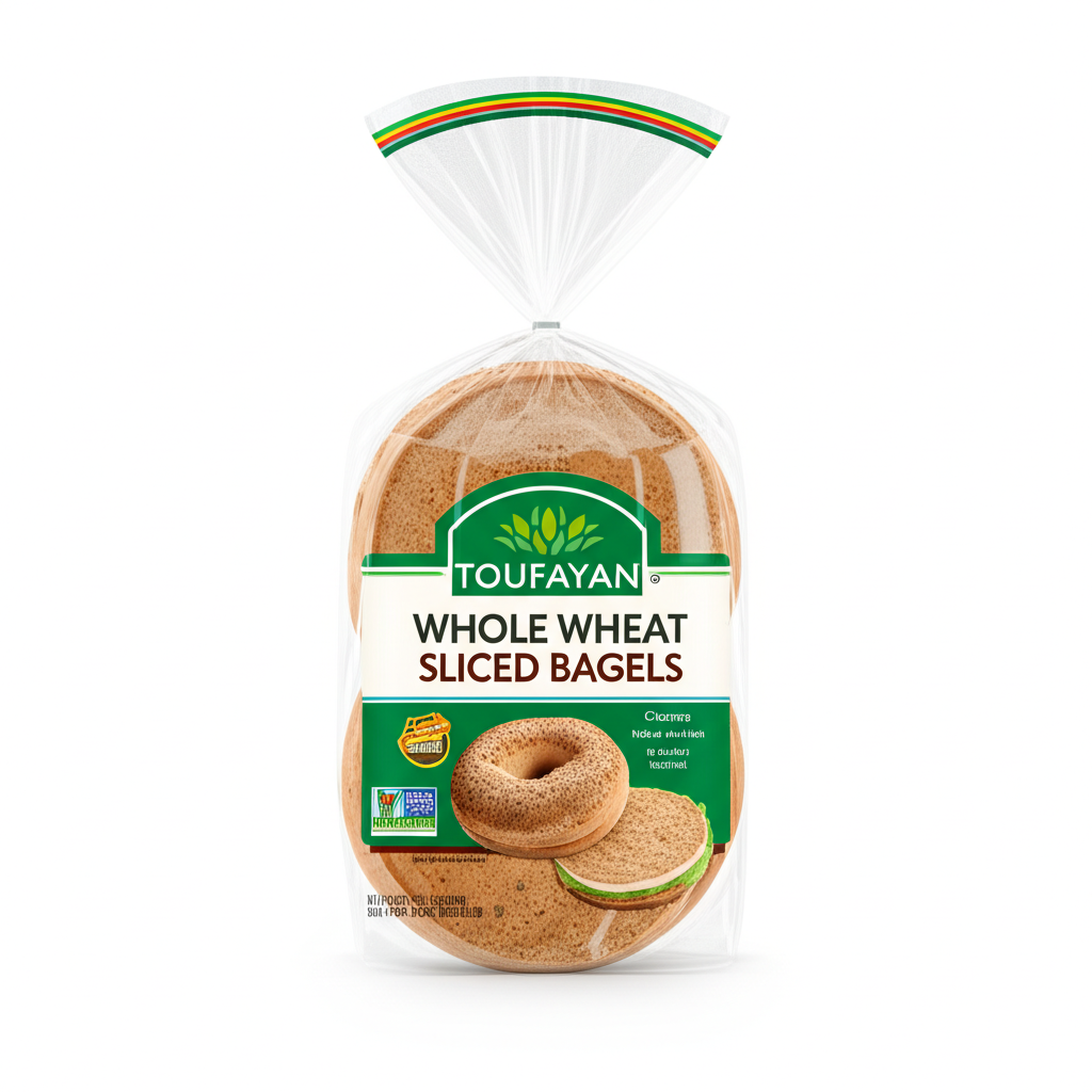 Whole Wheat Sliced Bagels