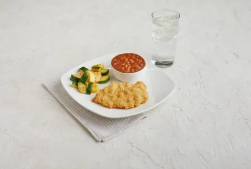 Uncooked Breaded Authentically Crispy Chicken Filet