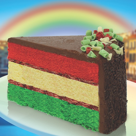 Italian Rainbow Cake