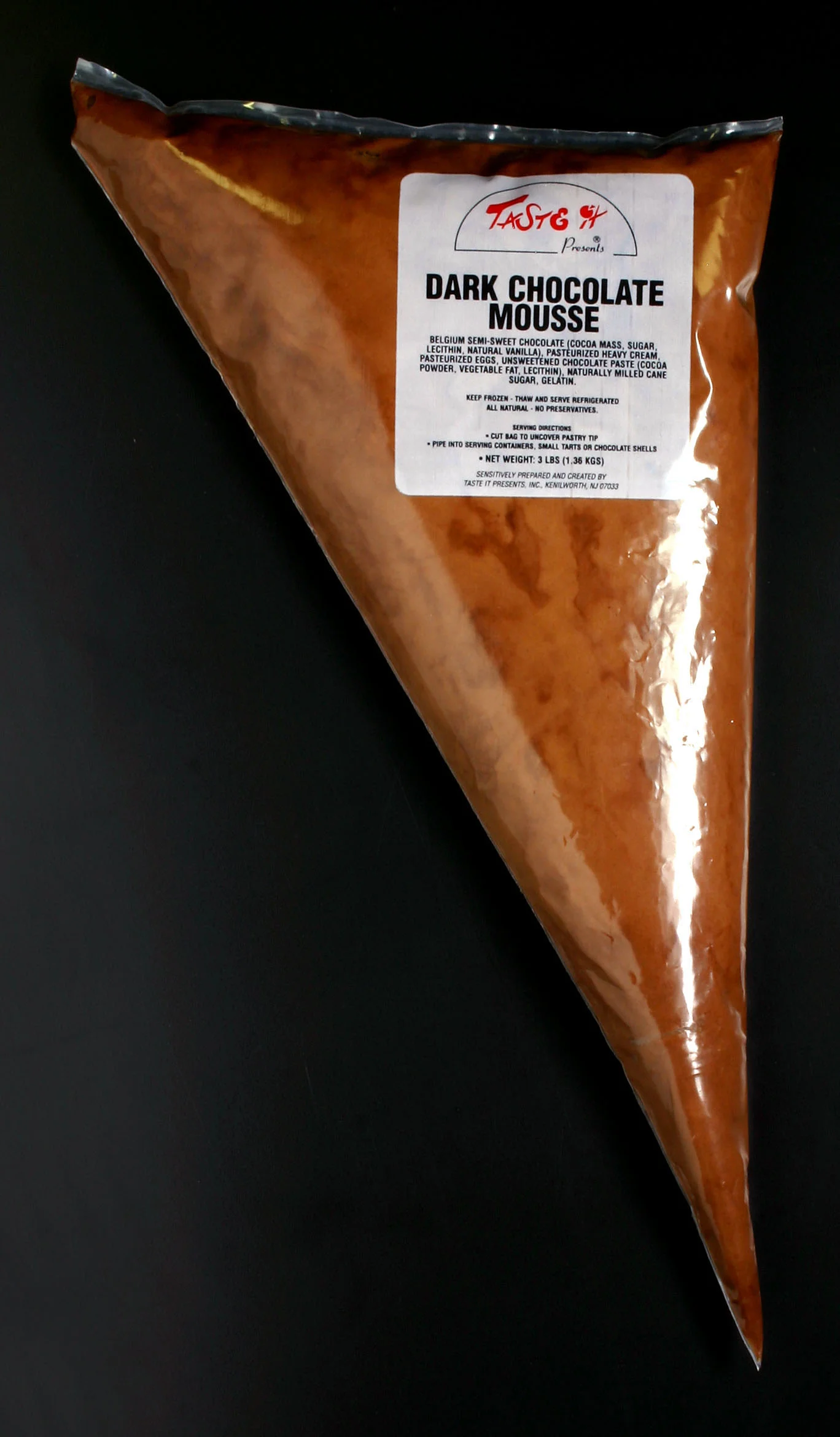Dark Chocolate Mousse In Bag