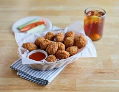 Raw Boneless Breaded Chicken Chunks