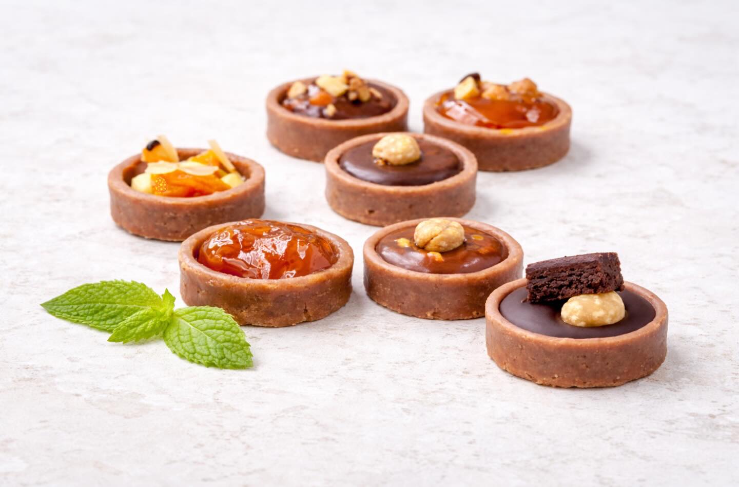 Mini Asst Vegan Passion Tartlets