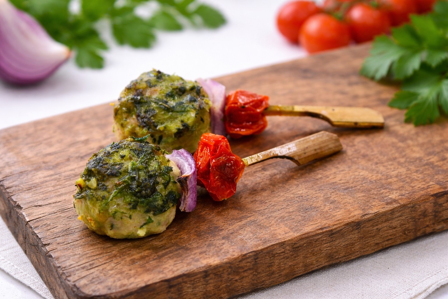 Chicken Kofta Kabobs