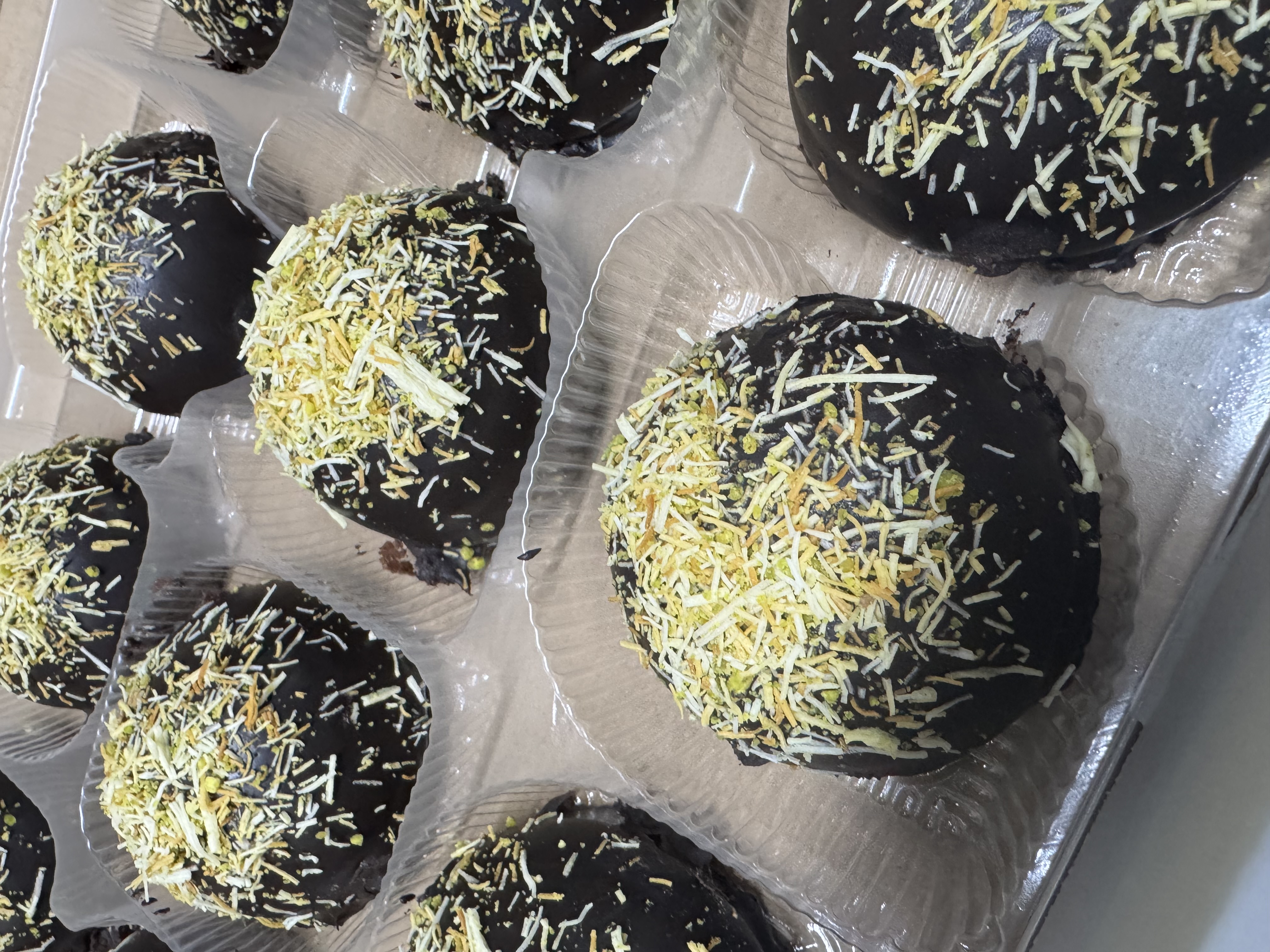 Individual Dubai Pistachio Dome Cake